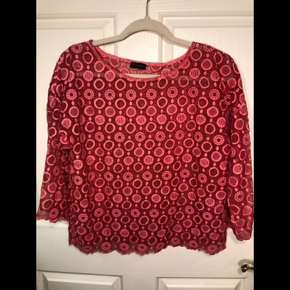 Cosmo sheer shirt 